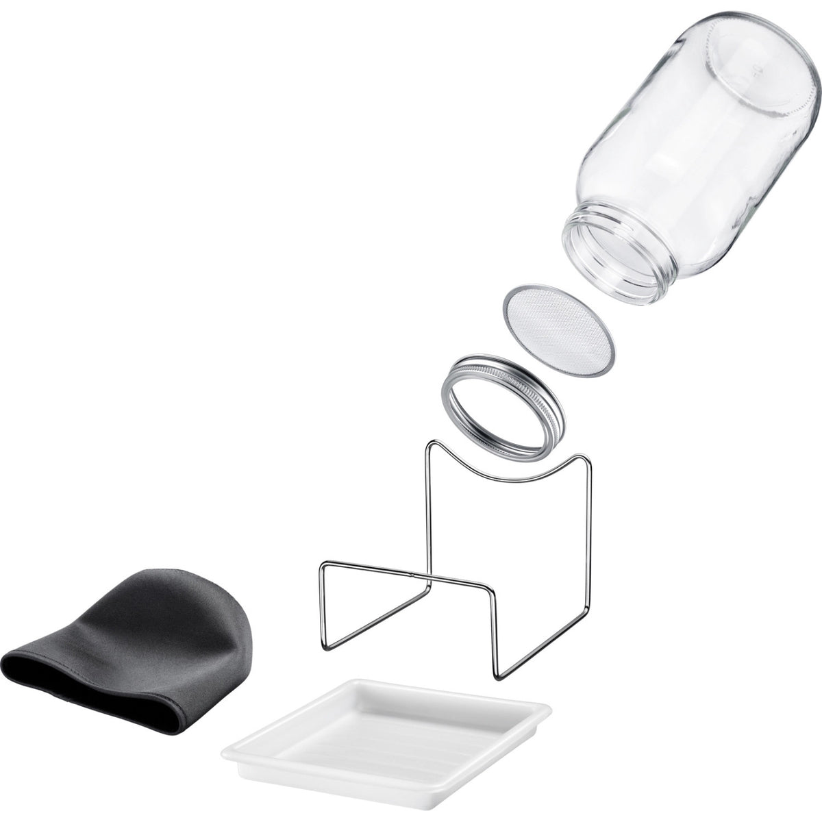Sprossenglas 2000 ml in Mehrfarbig präsentiert im Onlineshop von KAQTU Design AG. Aufbewahrungsbehälter ist von Westmark