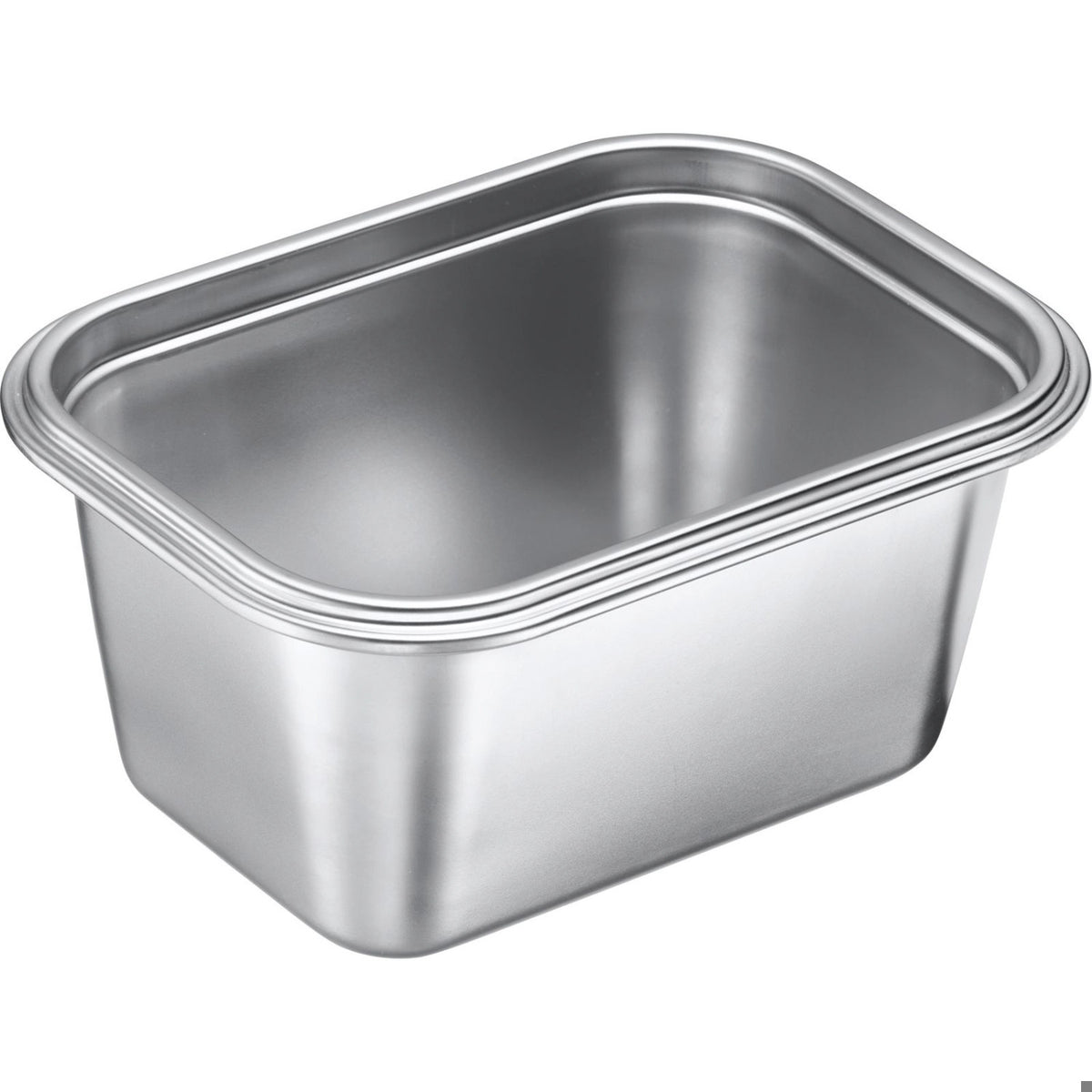 Lunch Box Edelstahl 1000ml in Silber präsentiert im Onlineshop von KAQTU Design AG. Snackbox ist von Westmark