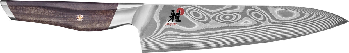 Iki Gyutoh 20cm in Mehrfarbig präsentiert im Onlineshop von KAQTU Design AG. Damastmesser ist von Miyabi