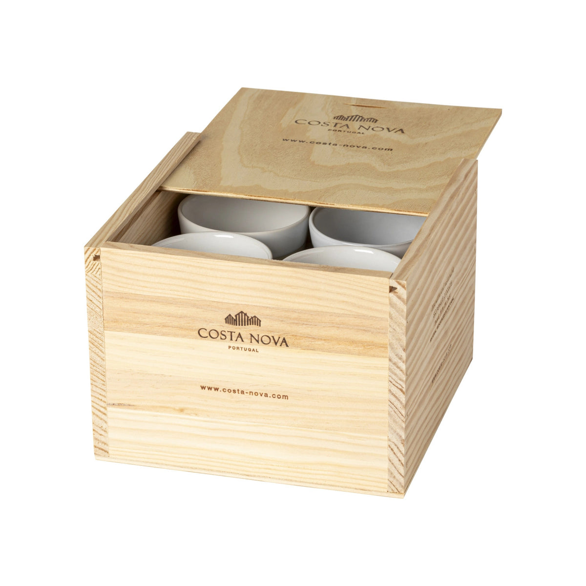 8er Set Grespresso Geschenkbox Kaffeetasse 190ml multi in Mehrfarbig präsentiert im Onlineshop von KAQTU Design AG. Tasse ist von Costa Nova
