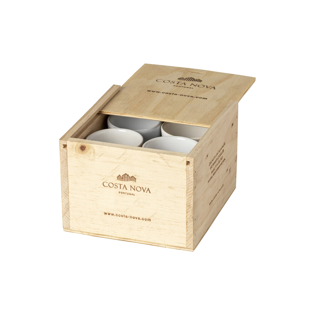 8er Set Grespresso Geschenkbox Espressotasse 70ml multi in Mehrfarbig präsentiert im Onlineshop von KAQTU Design AG. Tasse ist von Costa Nova
