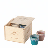 Set 8 tazzine espresso Grespresso in confezione regalo 70ml multicolor