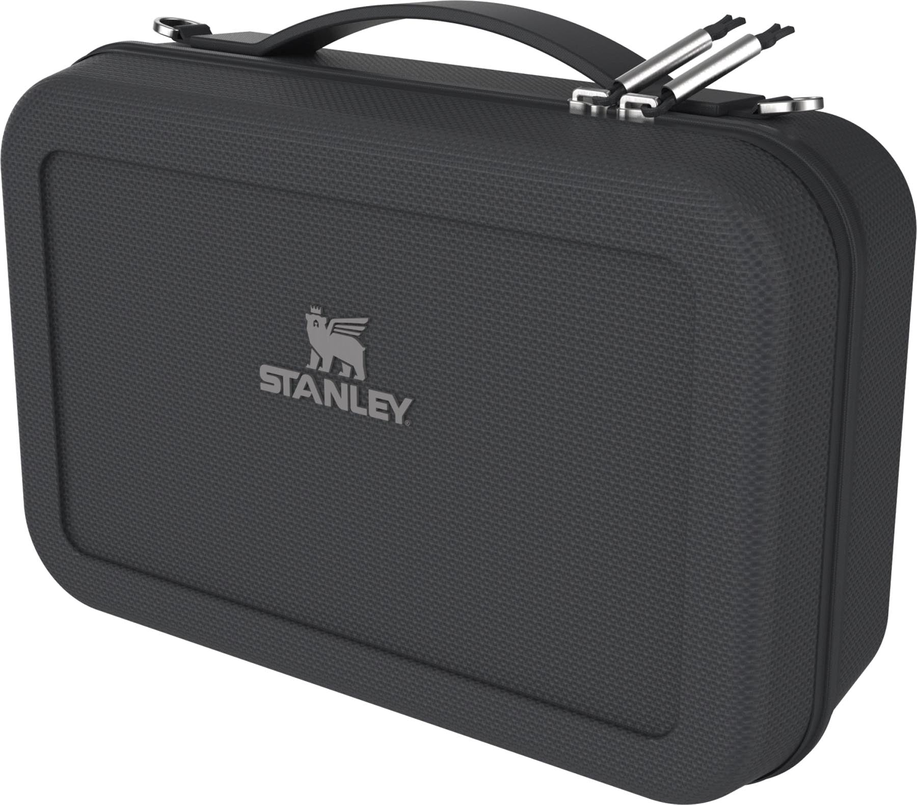Schwarze All Day Arista Mini Lunch Box von Stanley, ideal für Snacks und Mahlzeiten unterwegs, stilvolles und praktisches Design.