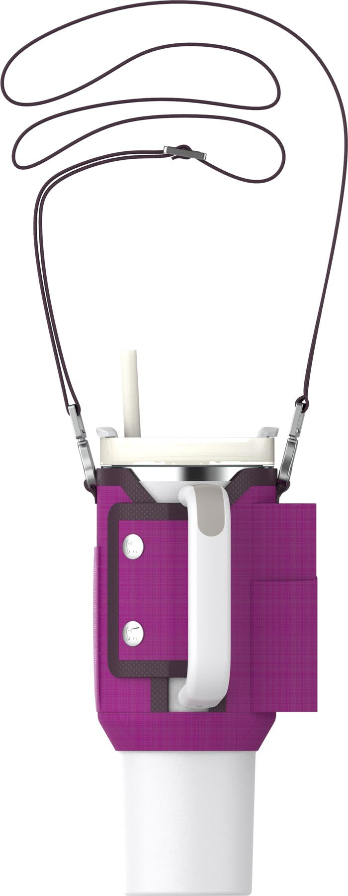 Vielseitige Stanley Thermosflasche in elegantem Violett, 1,18 l, perfekt für alle Abenteuer, hält Getränke optimal temperiert.