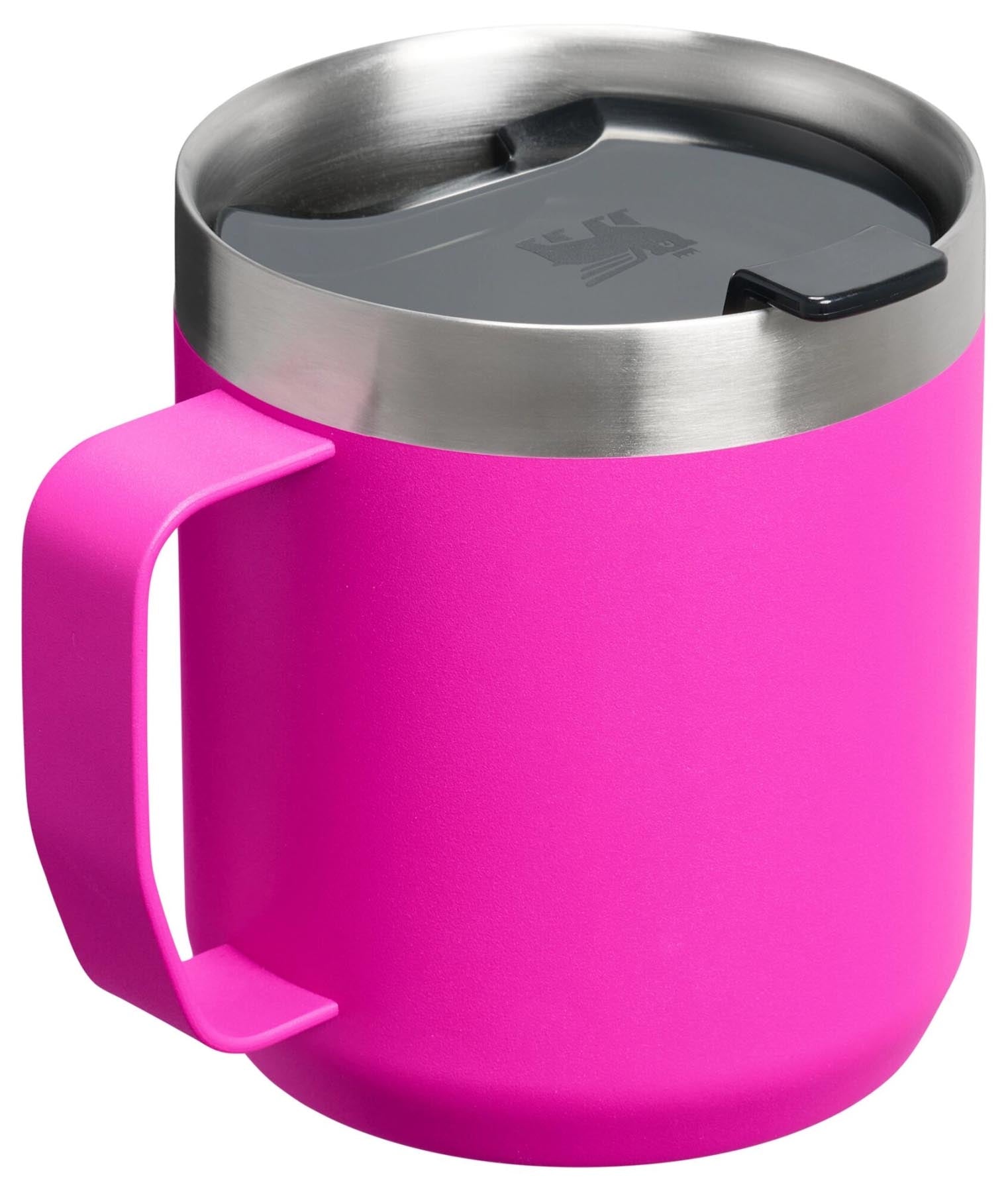 Violetter Everyday Camp Mug von Stanley mit 0,35 l Fassungsvermögen, ideal für Outdoor-Aktivitäten und den täglichen Gebrauch.
