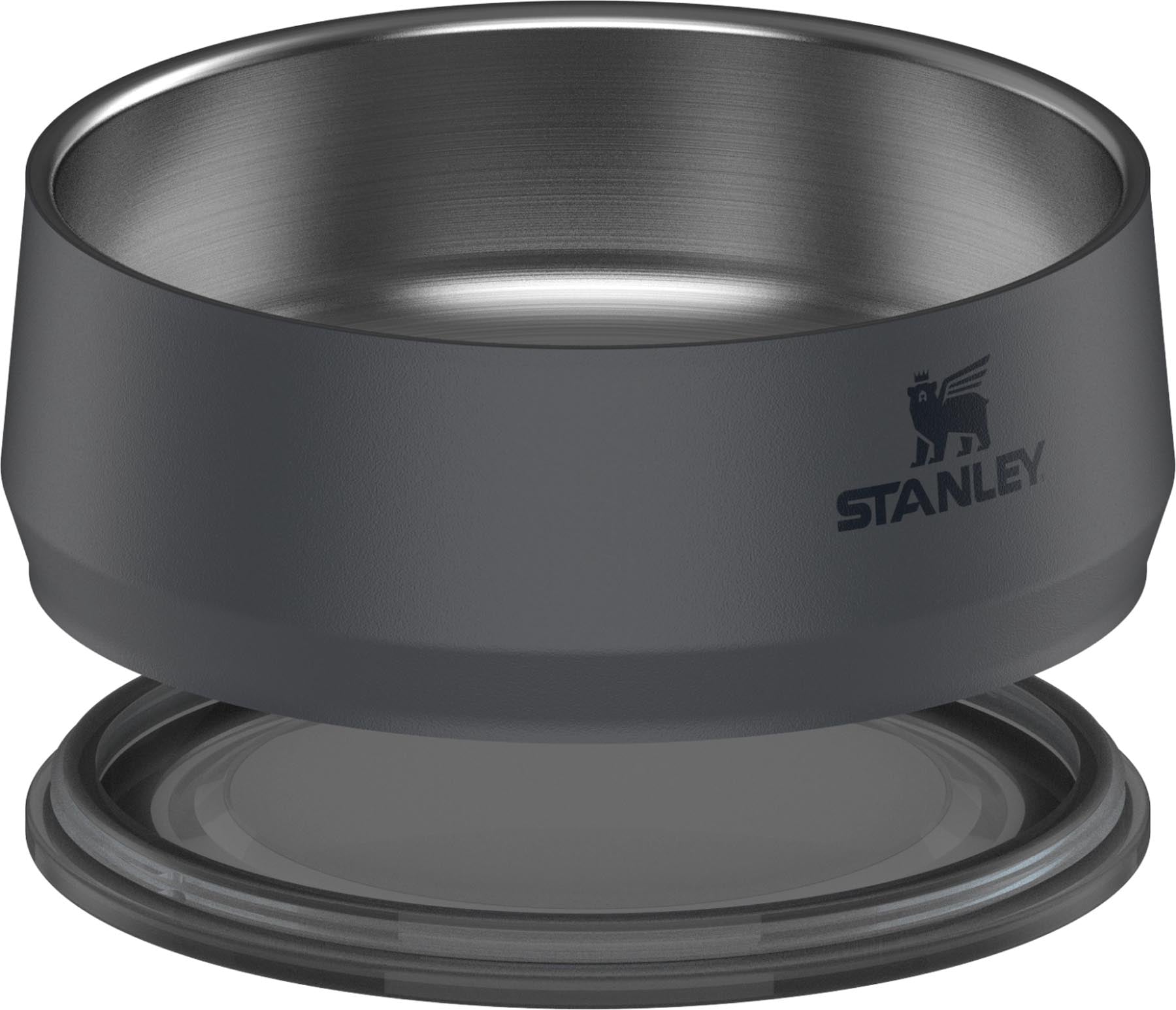 Schwarze 0,7 l Futterschale von Stanley, ideal für tägliche Snacks und Futter, vereint Stil und Funktionalität in einem praktischen Design.