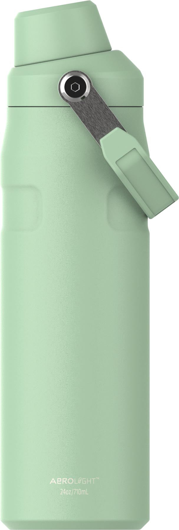 Stylische Stanley Thermosflasche IceFlow Fast Flow in Pistaziengrün, 0.7l, ideal für kalte Getränke und unterwegs.