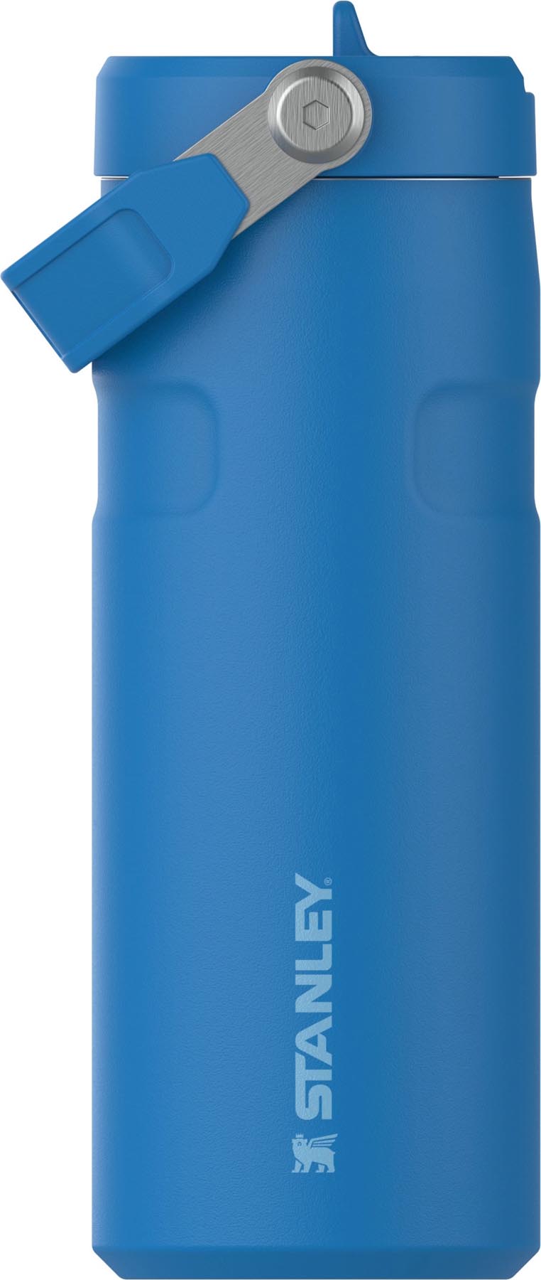 IceFlow Flip Straw Flasche 0.47l azure in Blau präsentiert im Onlineshop von KAQTU Design AG. Aufbewahrungsbehälter ist von Stanley
