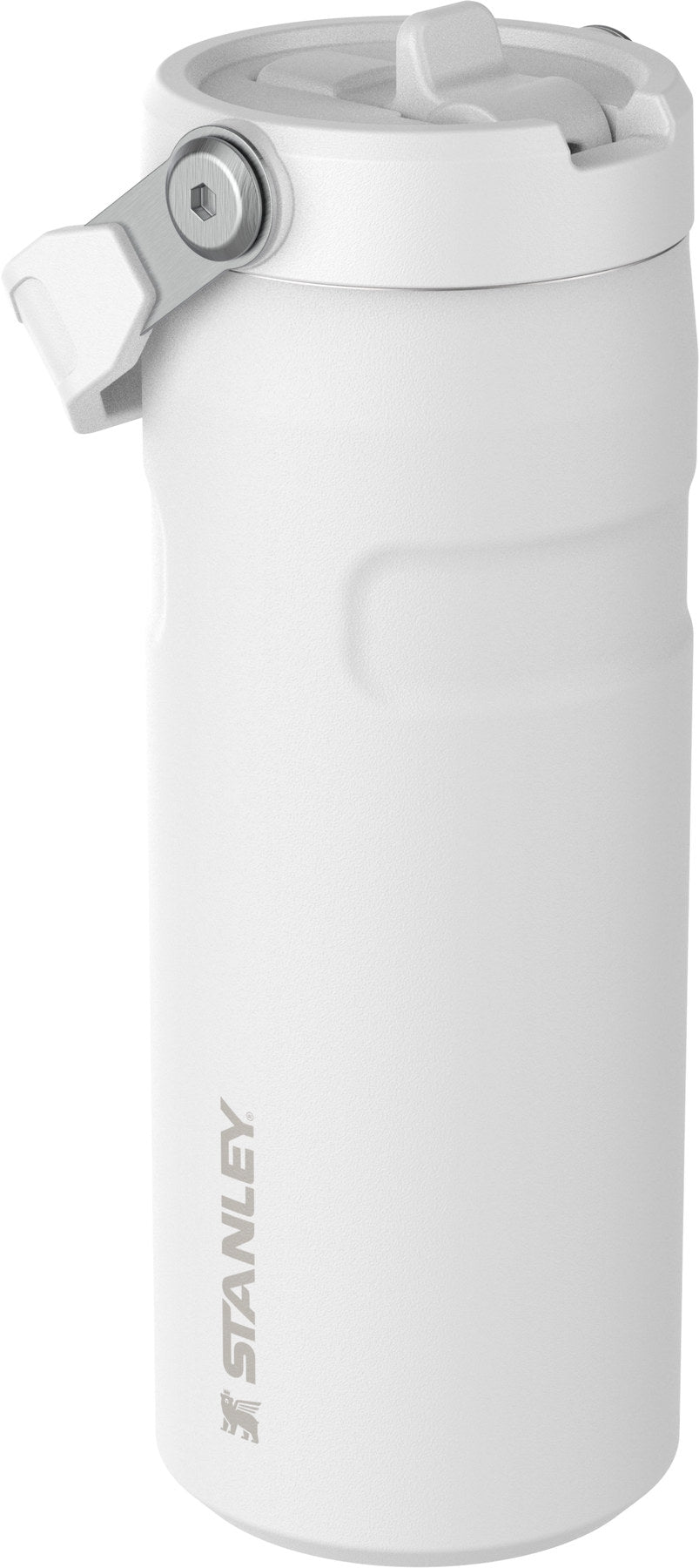 IceFlow Flip Straw Flasche 0.47l frost in Weiss präsentiert im Onlineshop von KAQTU Design AG. Trinkflaschen ist von Stanley