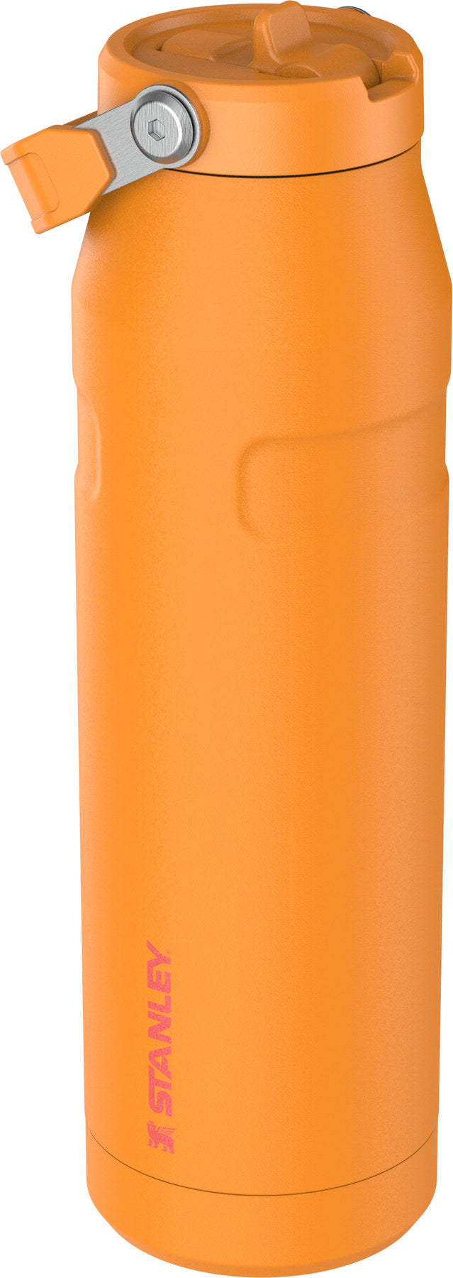 IceFlow Flip Straw Flasche 1.06l goldenrod coral in Orange präsentiert im Onlineshop von KAQTU Design AG. Thermosflasche ist von Stanley
