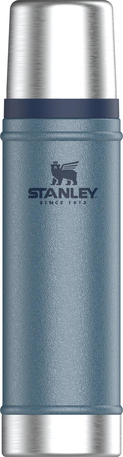 Legendary Classic Flasche 0.59l hammertone lake in Blau präsentiert im Onlineshop von KAQTU Design AG. Aufbewahrungsbehälter ist von Stanley