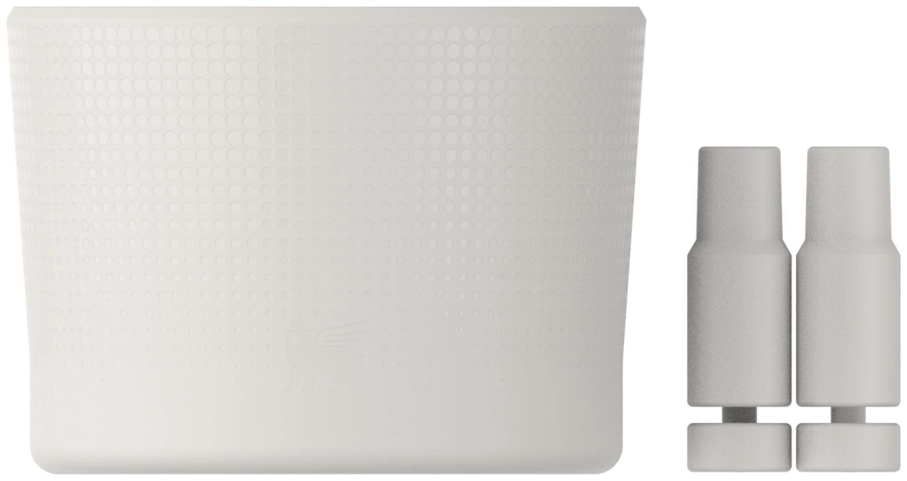 Quencher Antirutsch & Strohhalmabdeckung 0.6-0.89l palestone in Weiss präsentiert im Onlineshop von KAQTU Design AG. Aufbewahrungsbehälter ist von Stanley