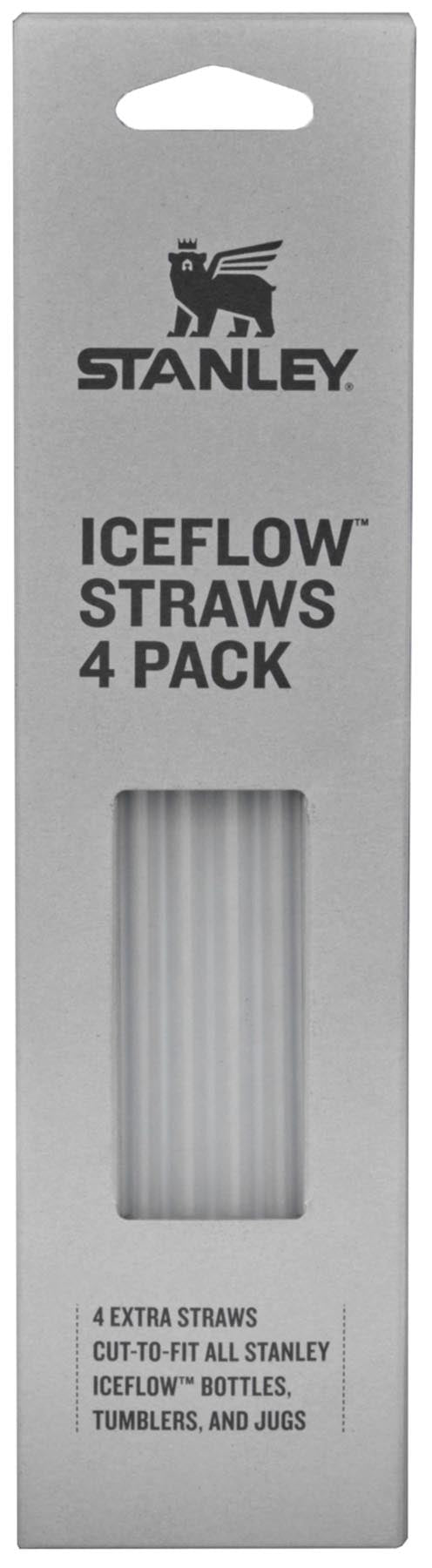 4er Set Ersatzstrohhalm für Quencher 0.6l transparent in Transparent präsentiert im Onlineshop von KAQTU Design AG. Ersatzteil ist von Stanley