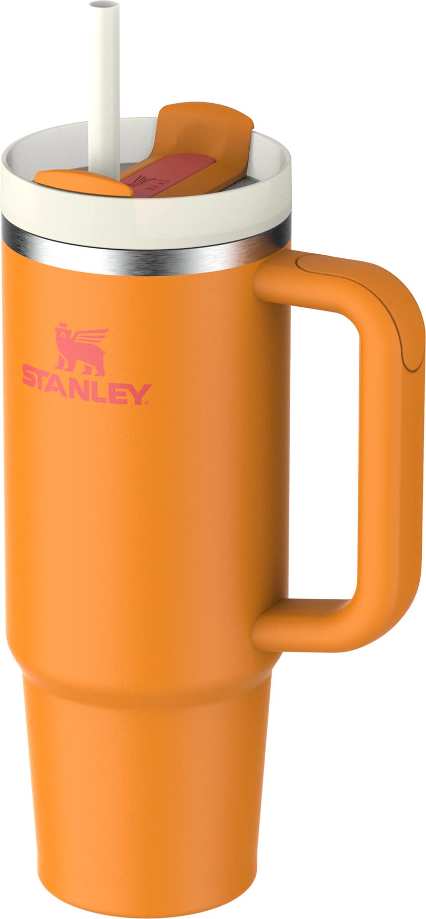 Stylische Thermosflasche Quencher FlowState 0.89l in goldenrod coral, ideal für unterwegs und perfekt für heiße oder kalte Getränke.