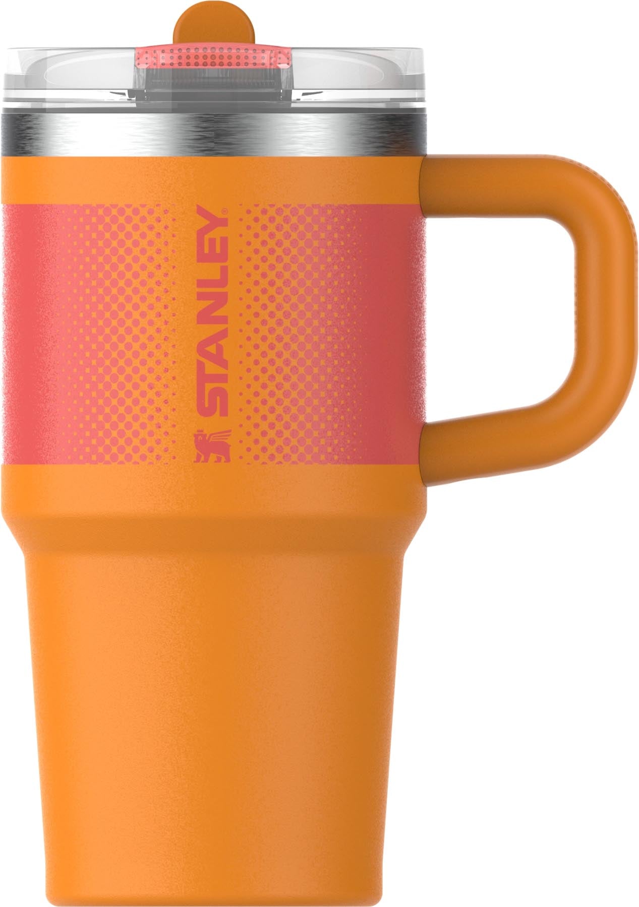 Quencher ProTour Flip Straw 0.6l goldenrod fade in Orange präsentiert im Onlineshop von KAQTU Design AG. Aufbewahrungsbehälter ist von Stanley