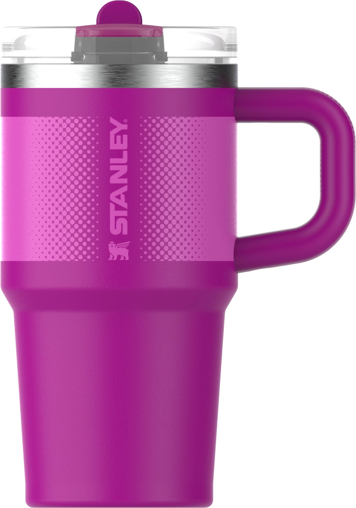 Quencher ProTour Flip Straw 0.6l violet blossom fade in Violett präsentiert im Onlineshop von KAQTU Design AG. Thermosflasche ist von Stanley