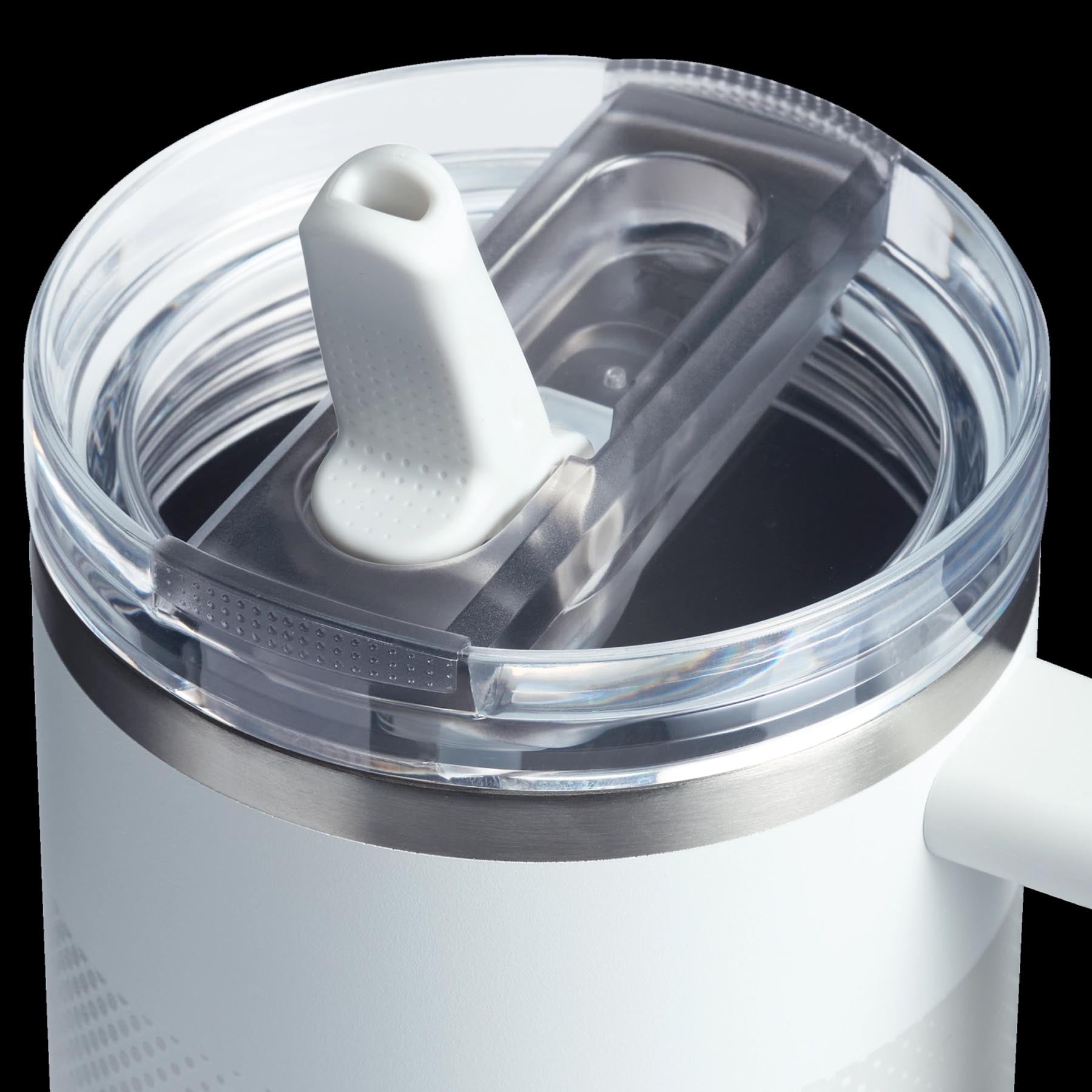 Stylische Stanley Thermosflasche Quencher ProTour mit Flip Straw, 1.18l, in elegantem Frost Fade Design, ideal für unterwegs.