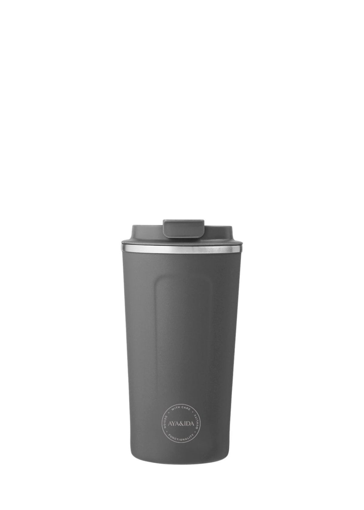 CUP2GO Becher 500ml Dark Grey in Grau präsentiert im Onlineshop von KAQTU Design AG. Trinkflaschen ist von AYA&IDA