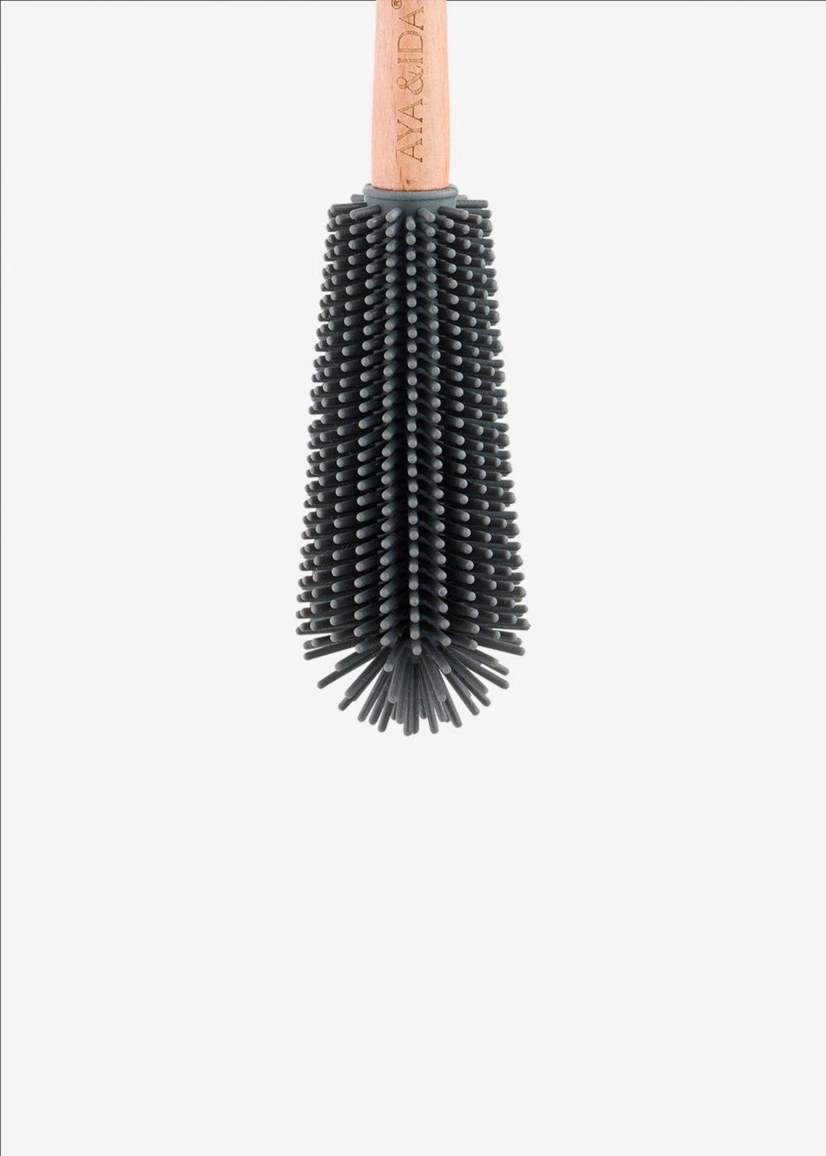 Flaschenbürste Dark Grey in Grau präsentiert im Onlineshop von KAQTU Design AG. Zutaten ist von AYA&IDA