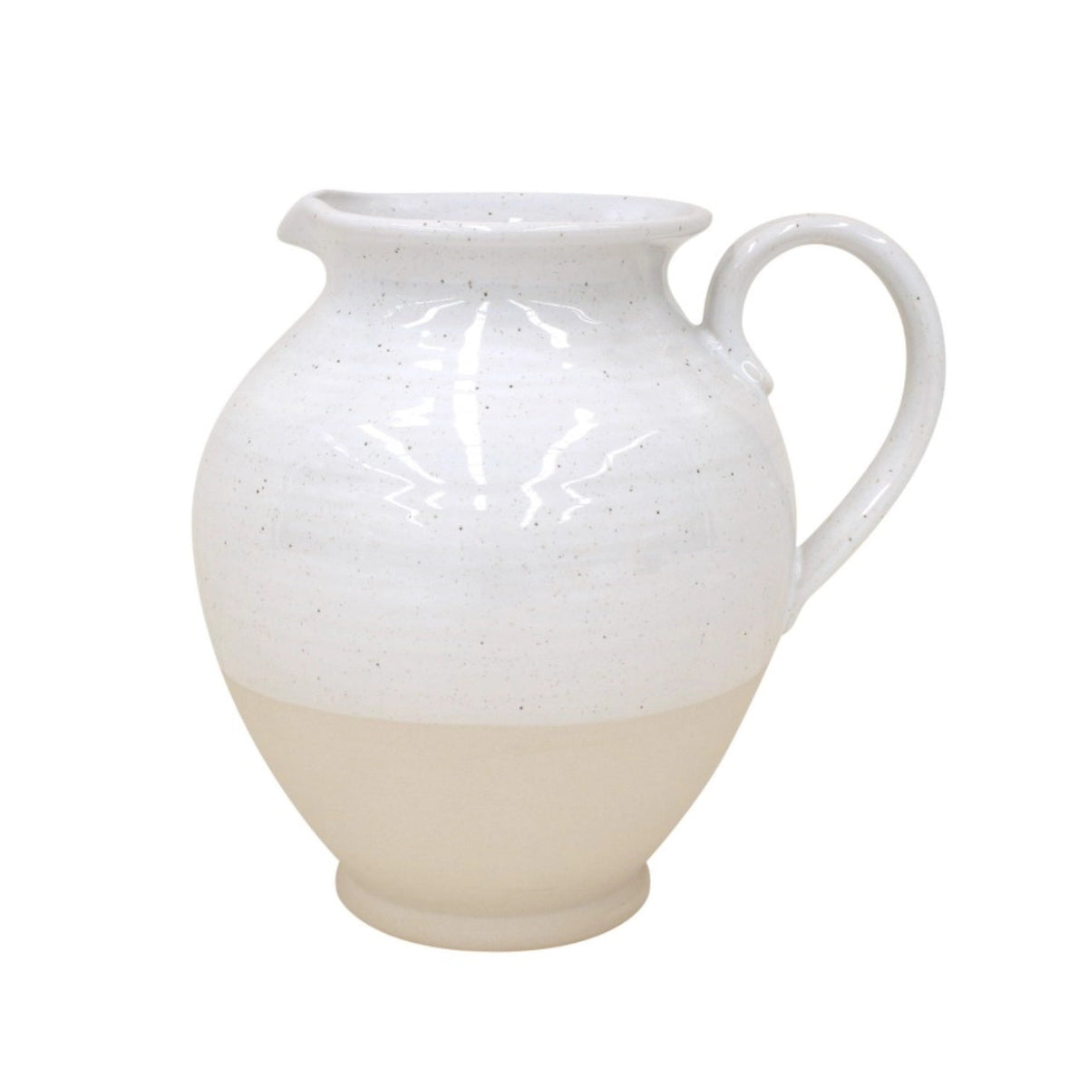 Fattoria Pitcher 5.35l 27.1x21.5cm H26.3cm weiss in Weiss präsentiert im Onlineshop von KAQTU Design AG. Kanne ist von Costa Nova