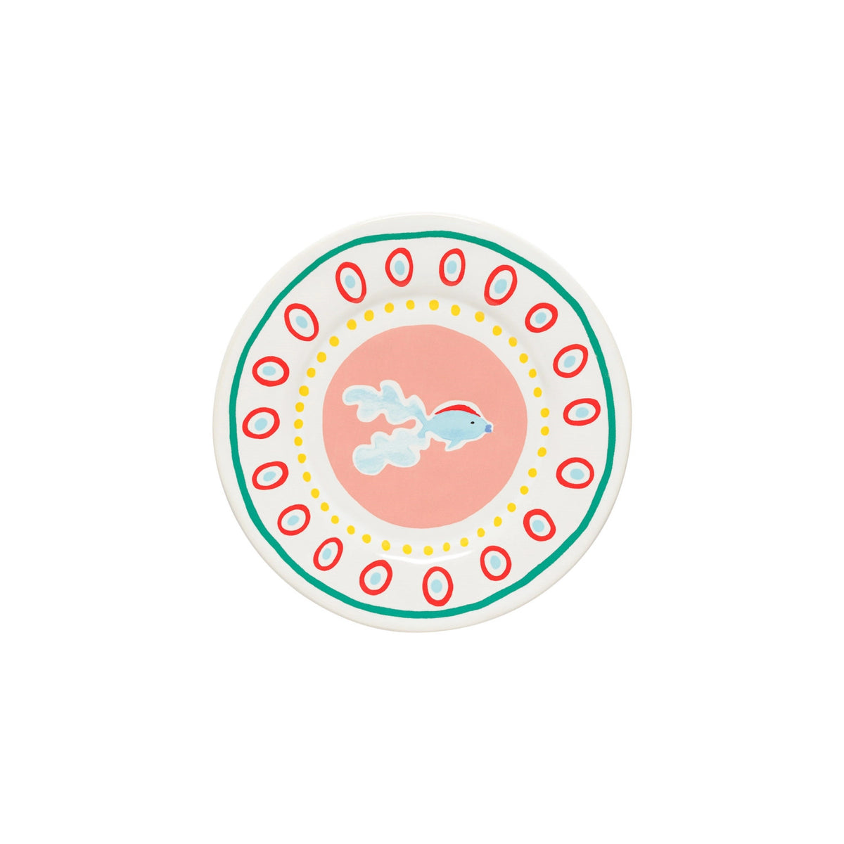 Summer Bliss Teller Guppy D22.1cm H1.6cm in Mehrfarbig präsentiert im Onlineshop von KAQTU Design AG. Teller ist von Costa Nova