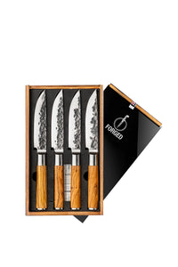 4tlg. Steakmesserset XXL