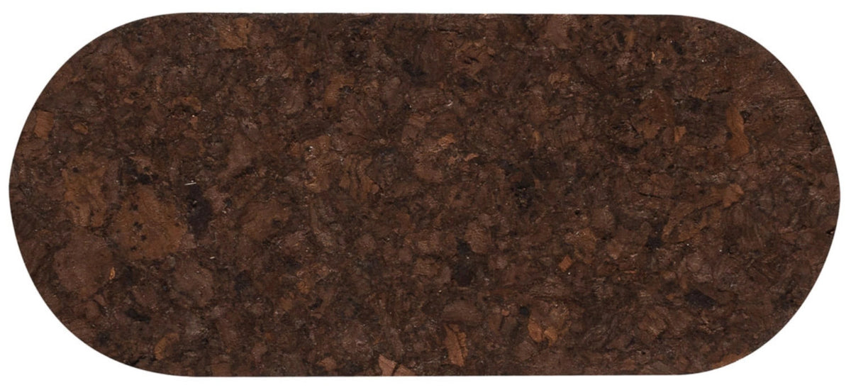 Nótos Kork Untersetzer 16.7x7.3cm smoked cork in Schwarz präsentiert im Onlineshop von KAQTU Design AG. Pfannenuntersatz ist von Costa Nova