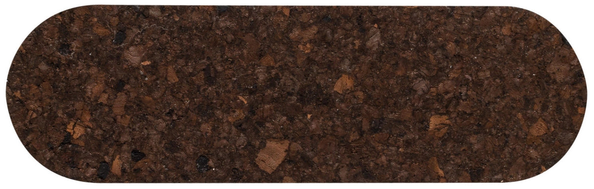 Nótos Kork Untersetzer 23.7x7.3cm smoked cork in Schwarz präsentiert im Onlineshop von KAQTU Design AG. Pfannenuntersatz ist von Costa Nova