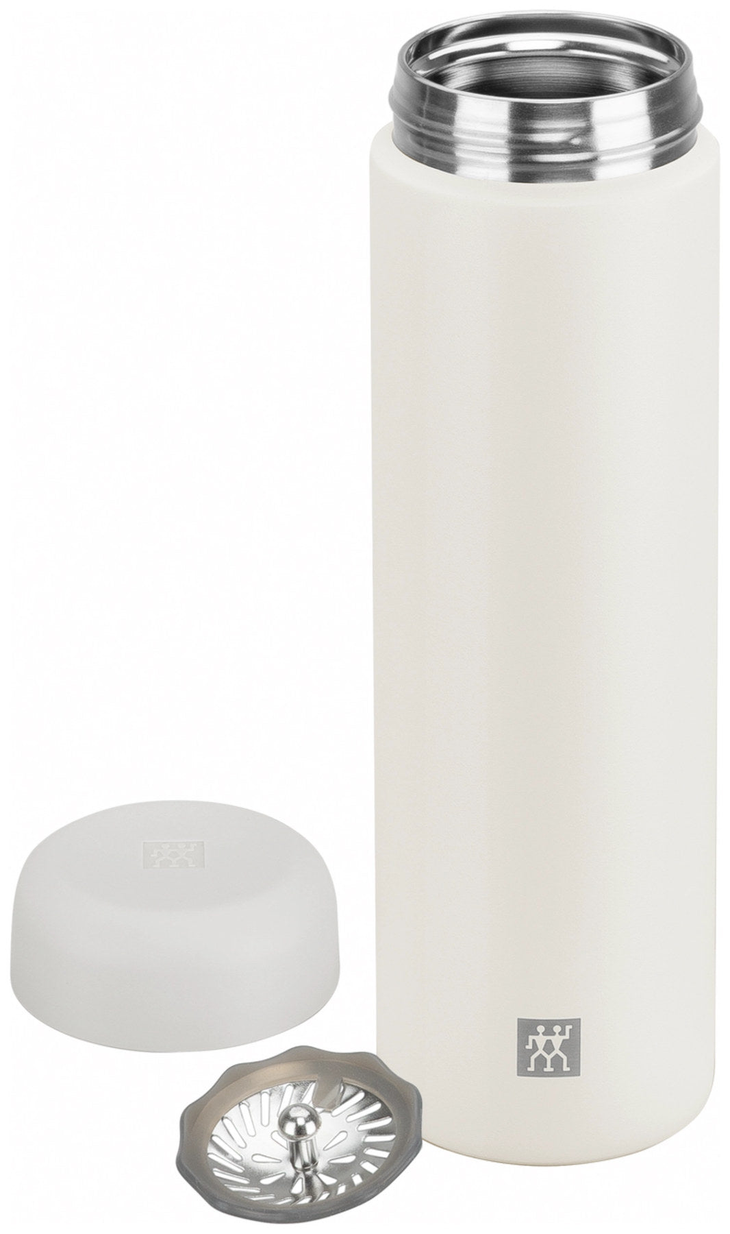Thermo Plus Thermoflasche 500ml Cream in Beige präsentiert im Onlineshop von KAQTU Design AG. Trinkflaschen ist von Zwilling