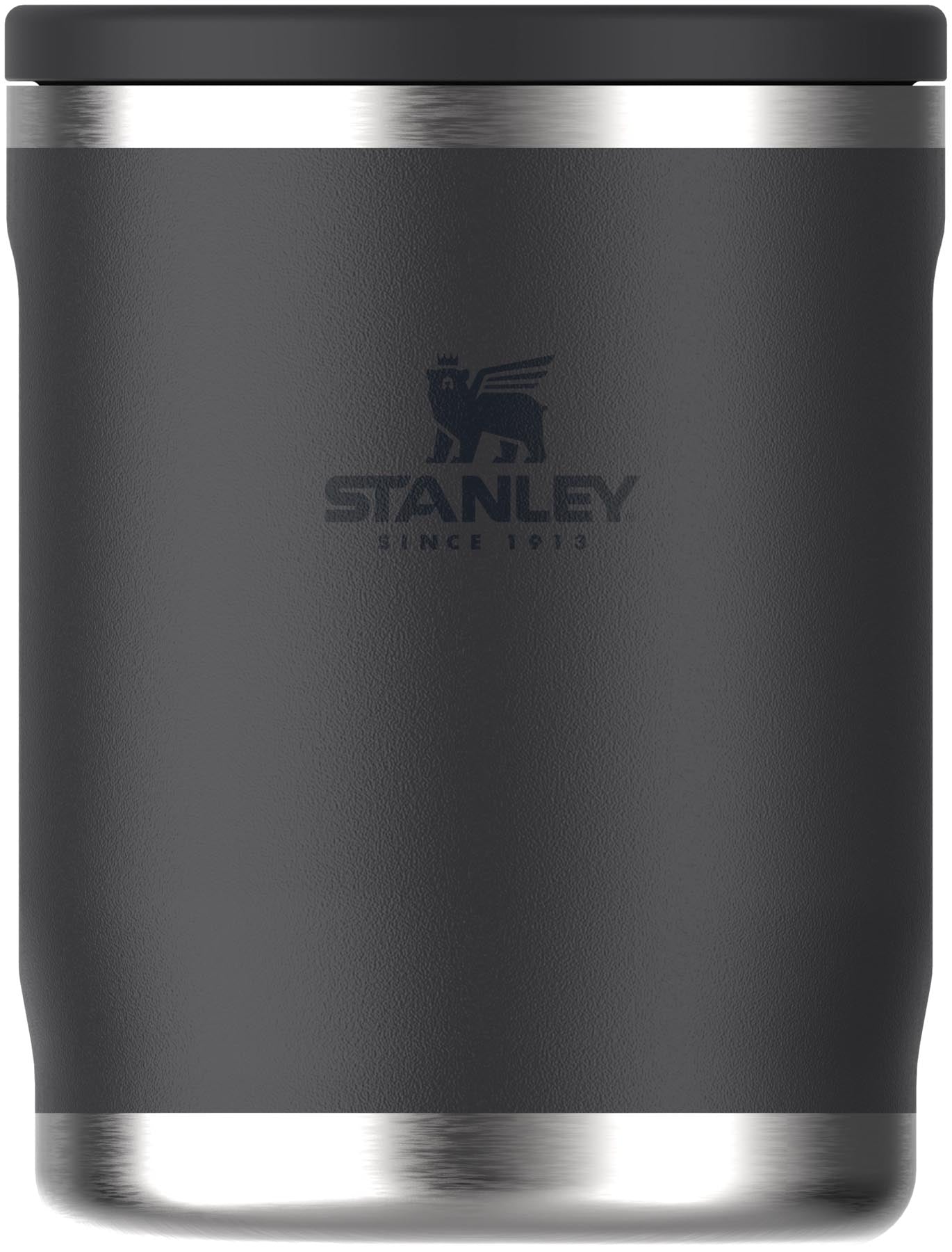 Adventure To-Go Food Jar 0.53l polar in Schwarz präsentiert im Onlineshop von KAQTU Design AG. Aufbewahrungsbehälter ist von Stanley