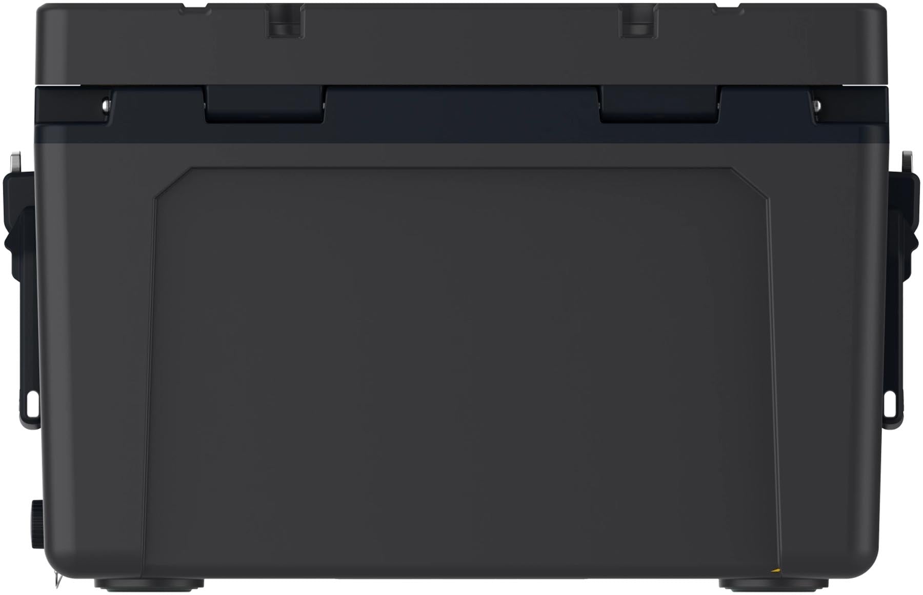 Stylische schwarze Kühltasche von Stanley mit 23 Litern Fassungsvermögen, ideal für Outdoor-Aktivitäten und Picknicks.