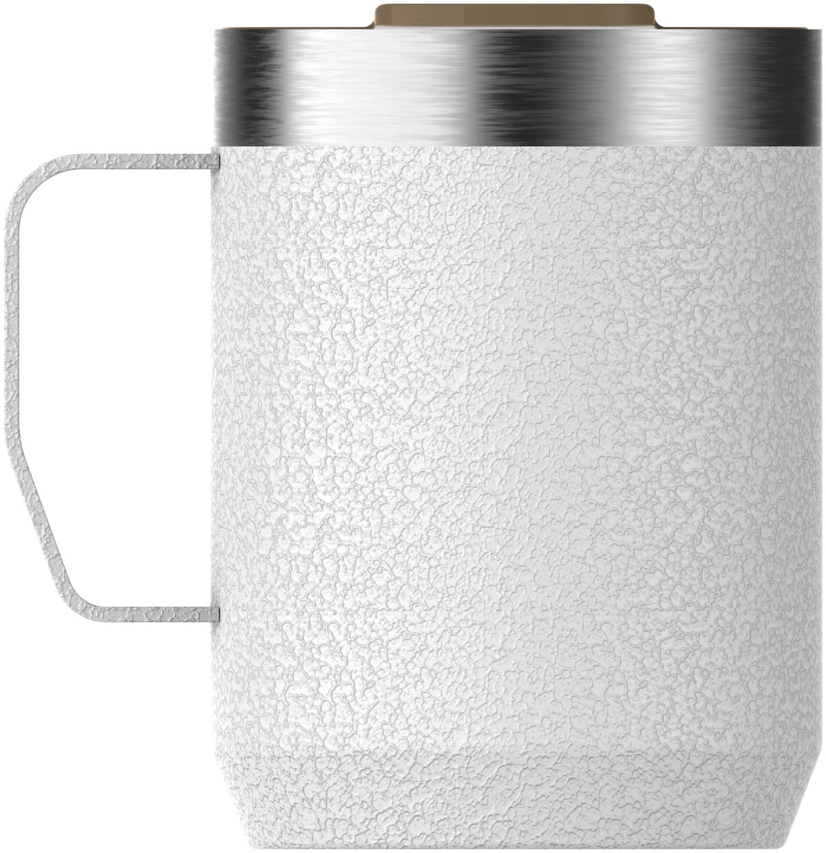 Everyday Camp Mug 0.23l hammertone frost in Weiss präsentiert im Onlineshop von KAQTU Design AG. Thermosflasche ist von Stanley