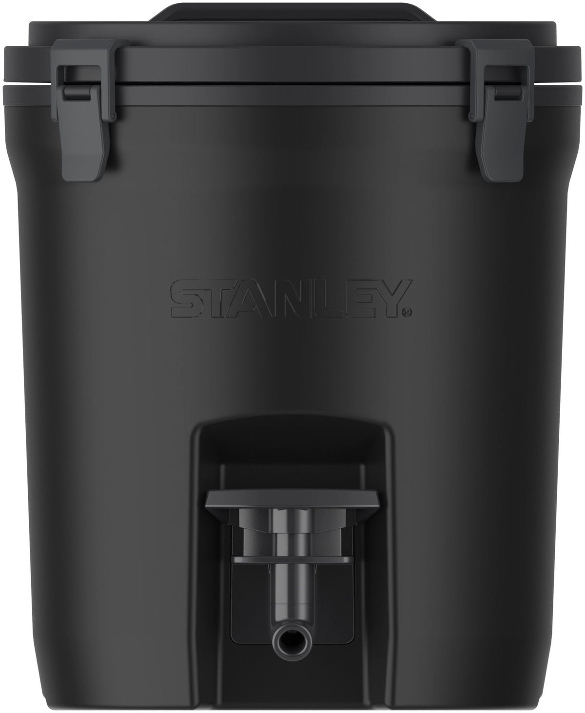 Fast-Flow Getränkespender 7.5l black 2.0 in Schwarz präsentiert im Onlineshop von KAQTU Design AG. Thermosflasche ist von Stanley