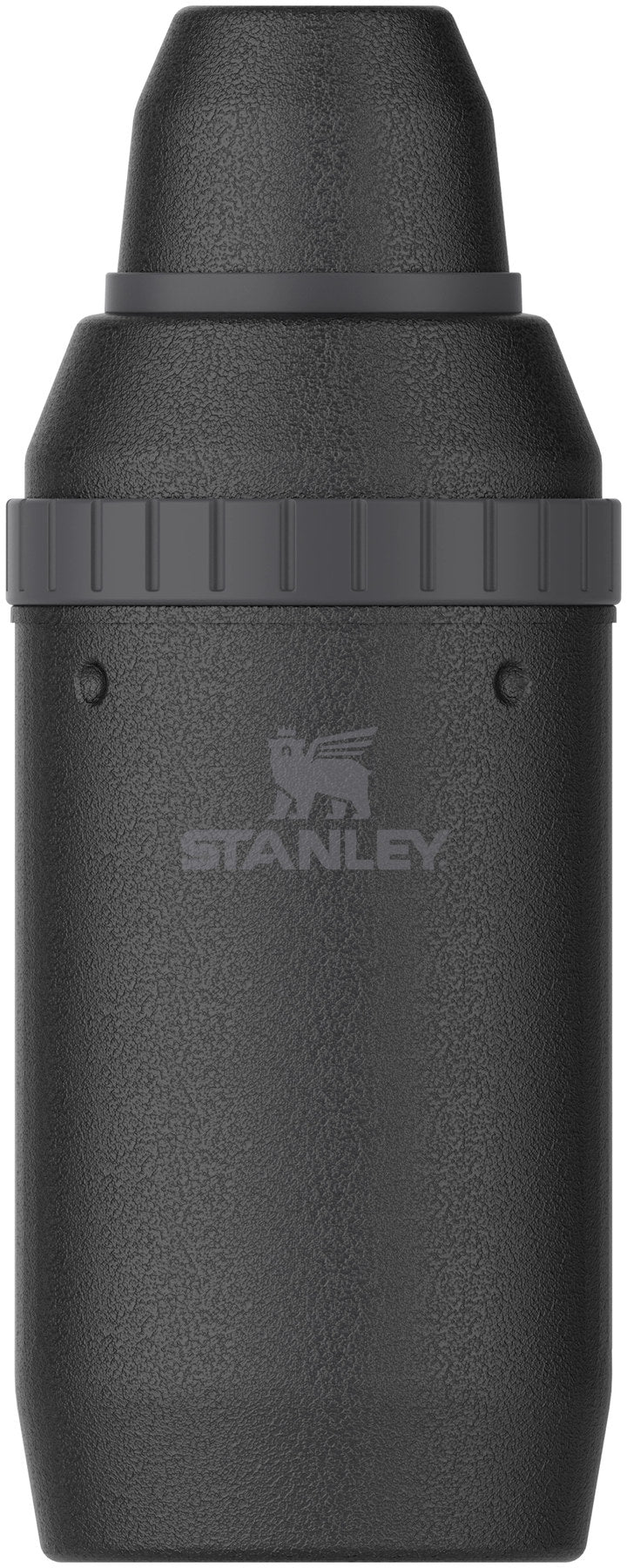 Happy Hour Cocktail Shaker Set hammertone black in Schwarz präsentiert im Onlineshop von KAQTU Design AG. Shaker ist von Stanley