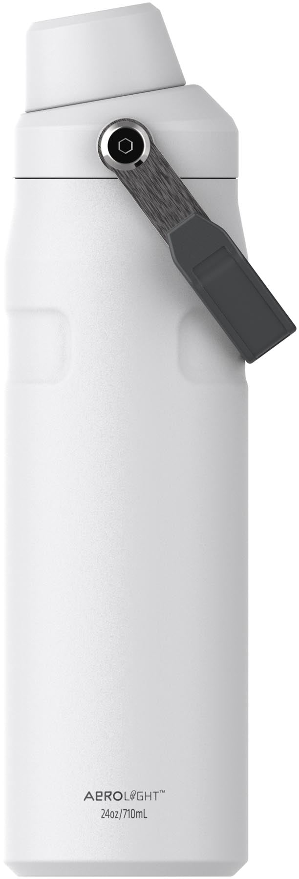 Stylische Stanley Thermosflasche IceFlow Fast Flow 0.7l in Chalk-Weiß, ideal für kalte Getränke und unterwegs.