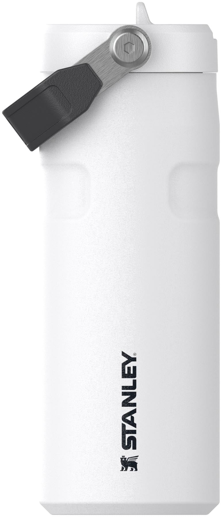 IceFlow Flip Straw Flasche 0.47l chalk in Weiss präsentiert im Onlineshop von KAQTU Design AG. Aufbewahrungsbehälter ist von Stanley