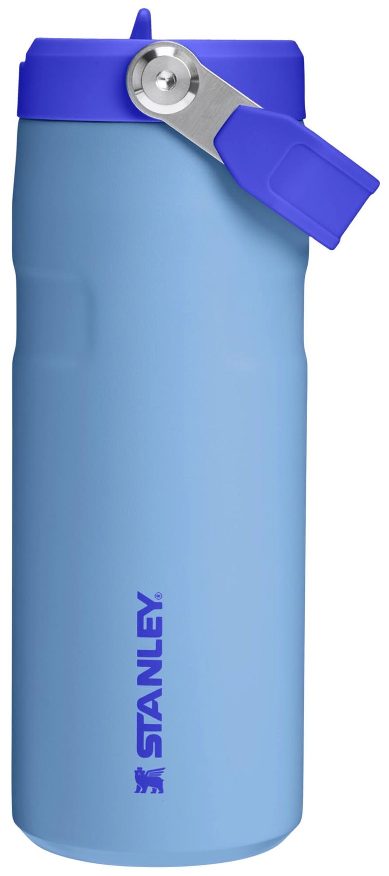 IceFlow Flip Straw Flasche 0.47l blue sky in Blau präsentiert im Onlineshop von KAQTU Design AG. Aufbewahrungsbehälter ist von Stanley