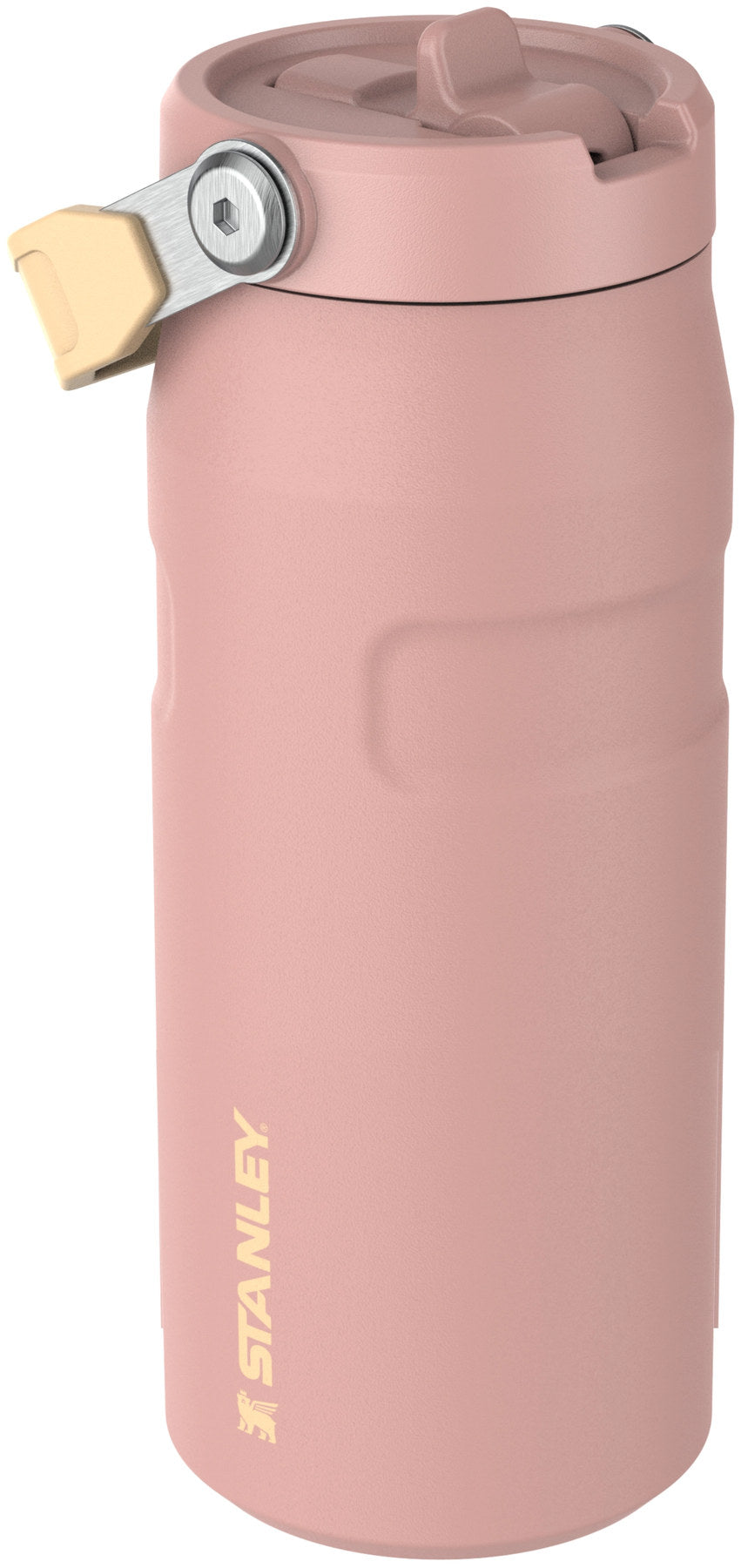 IceFlow Flip Straw Flasche 0.47l peach rose in Pink präsentiert im Onlineshop von KAQTU Design AG. Thermosflasche ist von Stanley