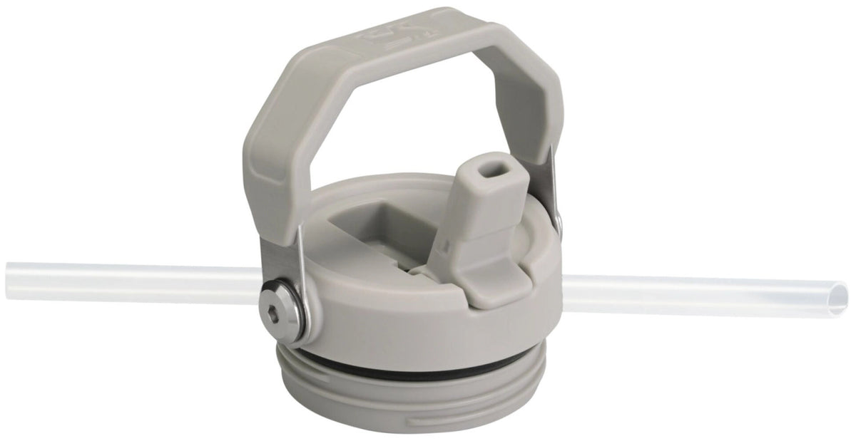 IceFlow Flip Straw Flasche 0.7l ash in Grau präsentiert im Onlineshop von KAQTU Design AG. Thermosflasche ist von Stanley