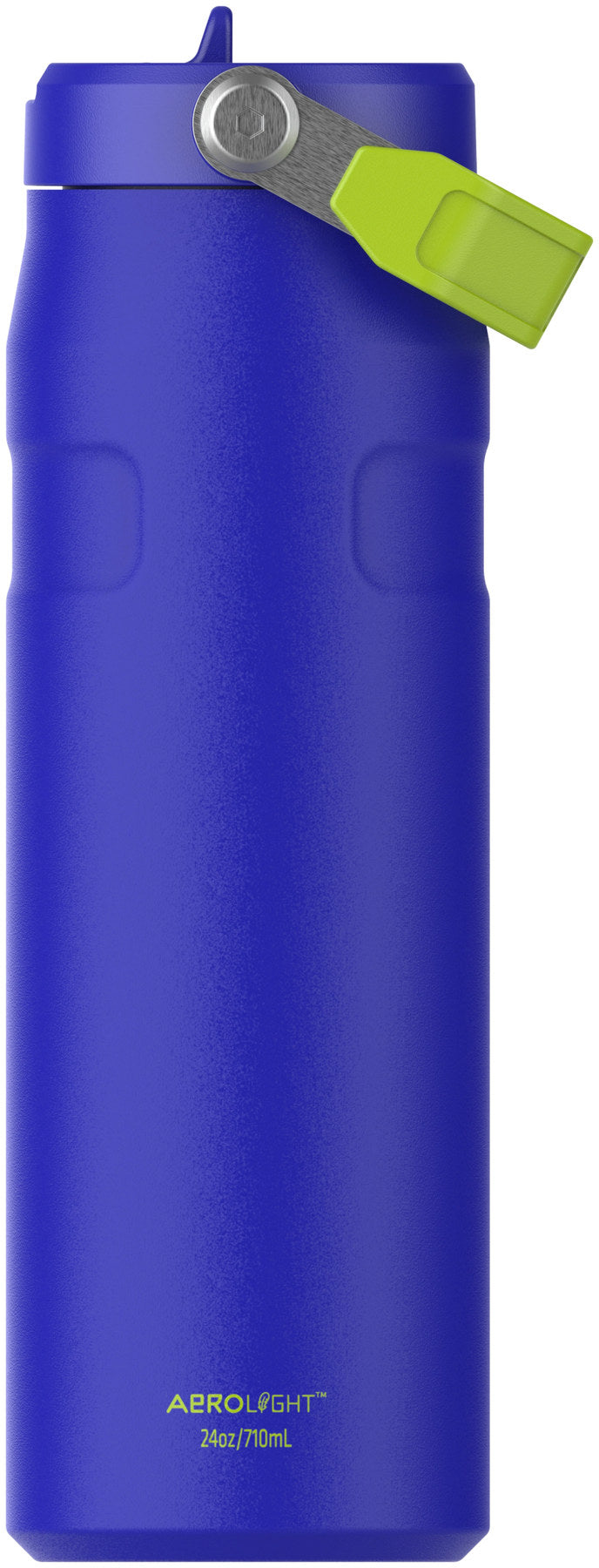 IceFlow Flip Straw Flasche 0.7l cobalt chartreuse in Blau präsentiert im Onlineshop von KAQTU Design AG. Thermosflasche ist von Stanley