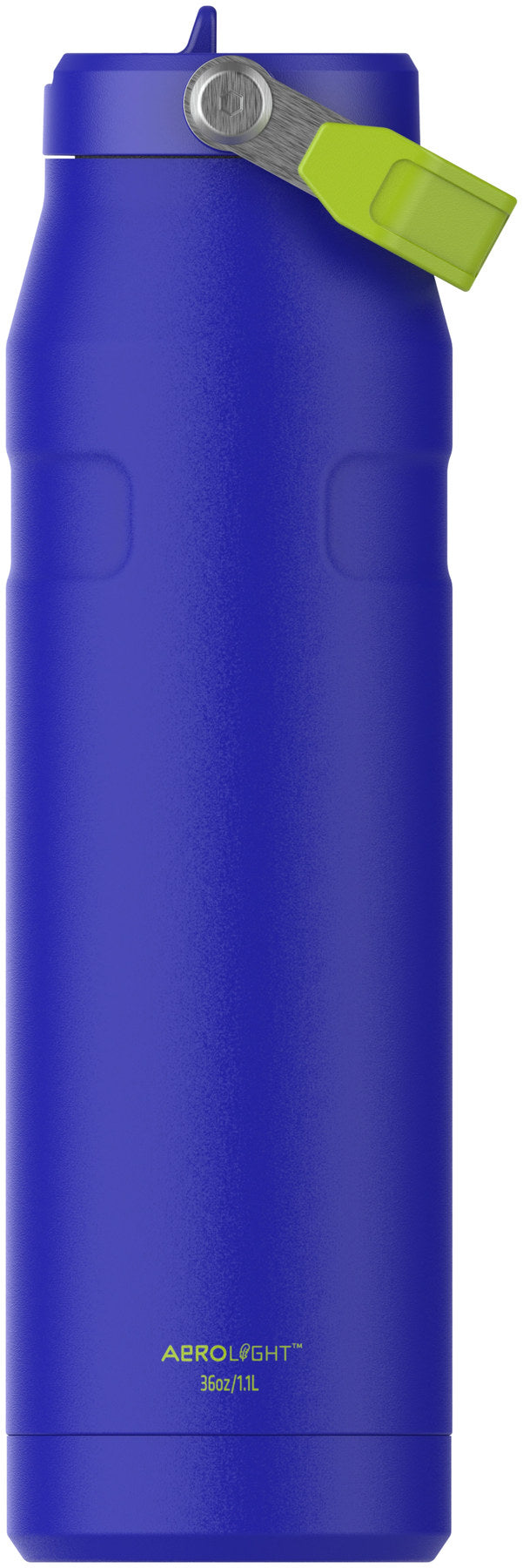 IceFlow Flip Straw Flasche 1.06l cobalt chartreuse in Blau präsentiert im Onlineshop von KAQTU Design AG. Thermosflasche ist von Stanley