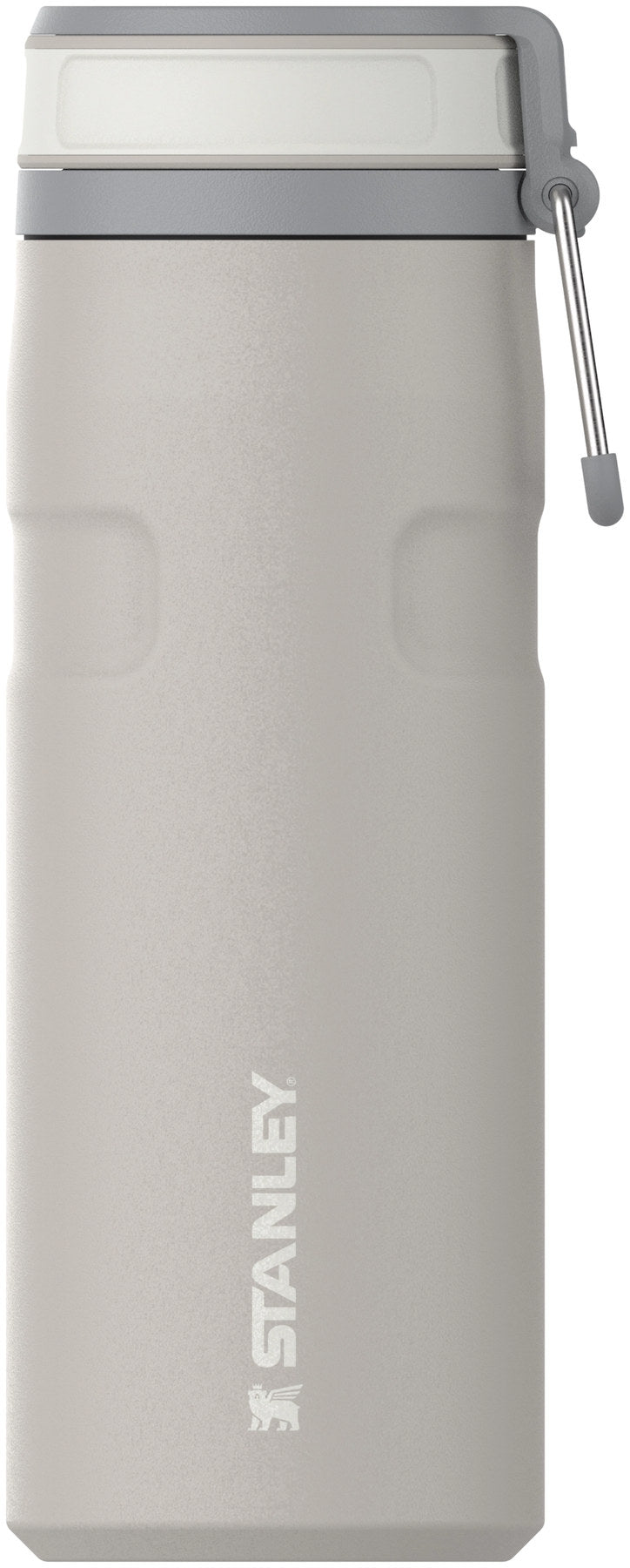 IceFlow Twist Flip Flasche 0.47l ash in Grau präsentiert im Onlineshop von KAQTU Design AG. Thermosflasche ist von Stanley