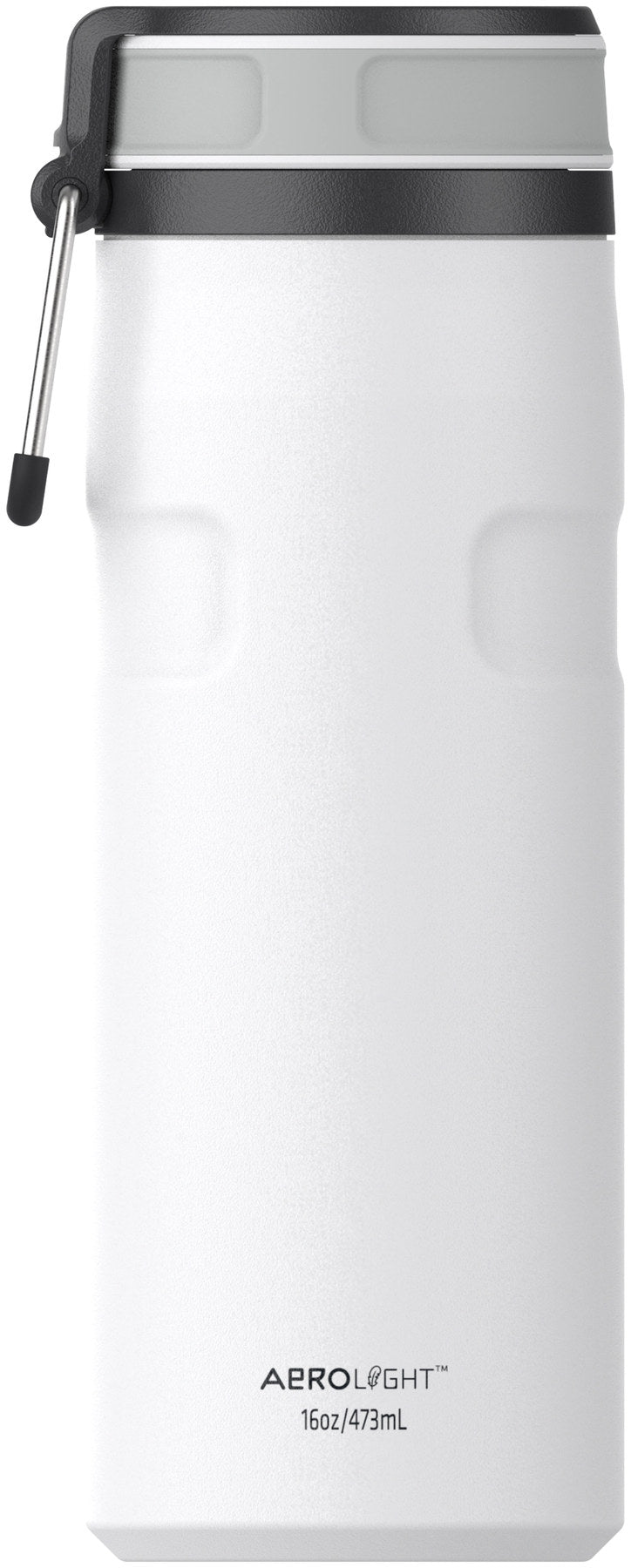 IceFlow Twist Flip Flasche 0.47l chalk in Weiss präsentiert im Onlineshop von KAQTU Design AG. Thermosflasche ist von Stanley