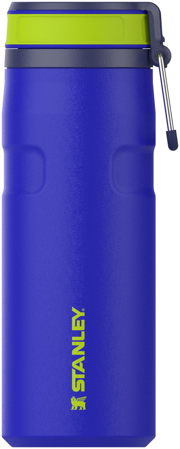 IceFlow Twist Flip Flasche 0.47l cobalt chartreuse in Blau präsentiert im Onlineshop von KAQTU Design AG. Aufbewahrungsbehälter ist von Stanley