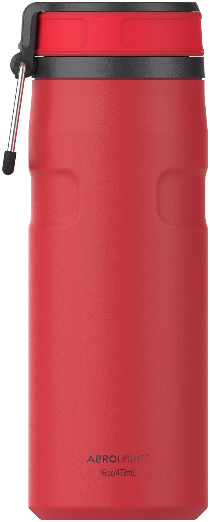 Stylische Stanley Thermosflasche IceFlow Twist in Chili-Rot, 0.47l, ideal für kalte Getränke und unterwegs. Perfekt für aktive Lebensstile.