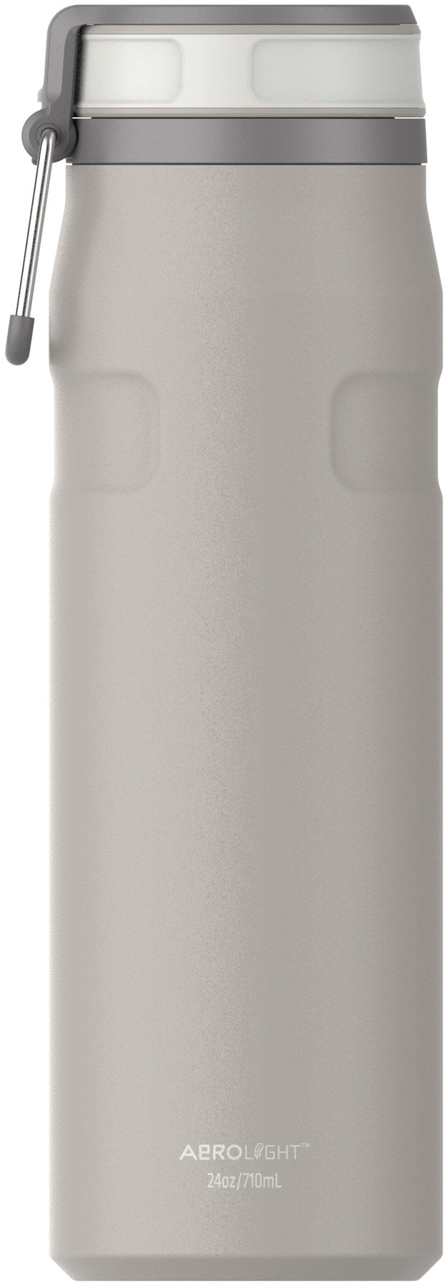 IceFlow Twist Flip Flasche 0.7l ash in Grau präsentiert im Onlineshop von KAQTU Design AG. Thermosflasche ist von Stanley