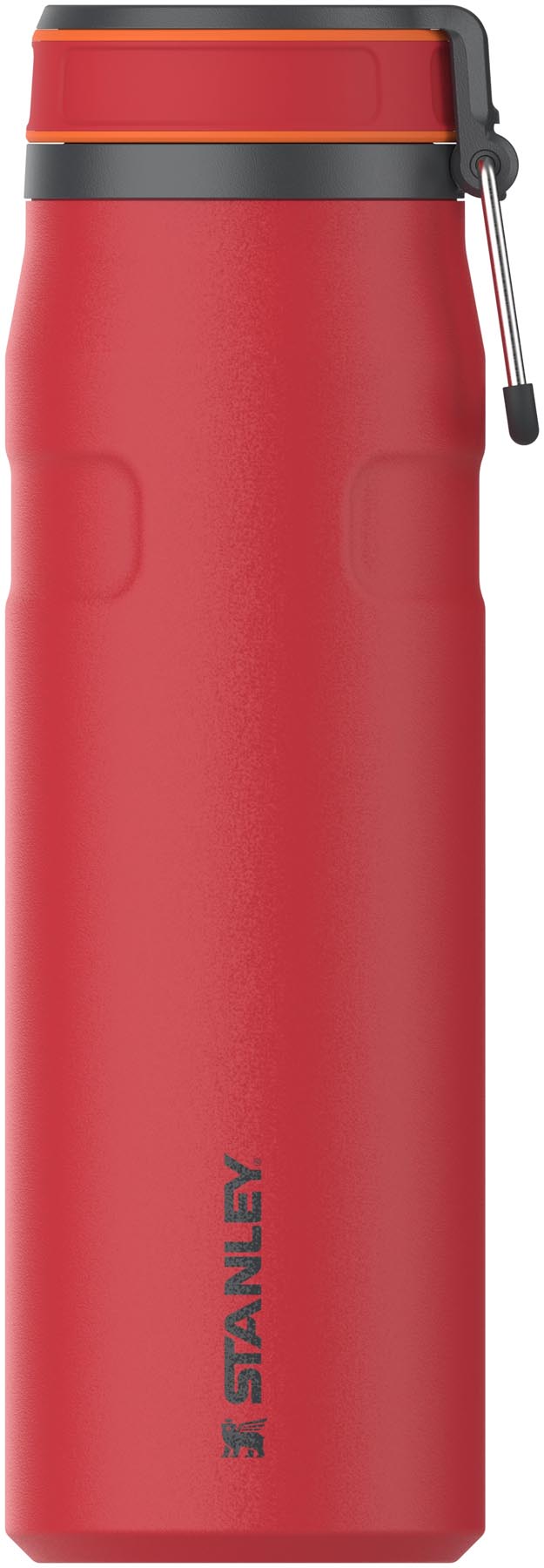 IceFlow Twist Flip Flasche 0.7l chili black in Schwarz präsentiert im Onlineshop von KAQTU Design AG. Aufbewahrungsbehälter ist von Stanley