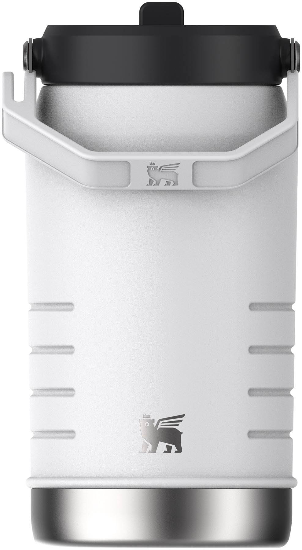 Stylischer IceFlow Flip Straw Getränkespender von Stanley in Chalk, 1.9l, ideal für unterwegs und perfekt für erfrischende Getränke.