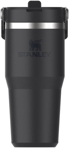 IceFlow Flip Gobelet avec paille 0,41l noir 2.0