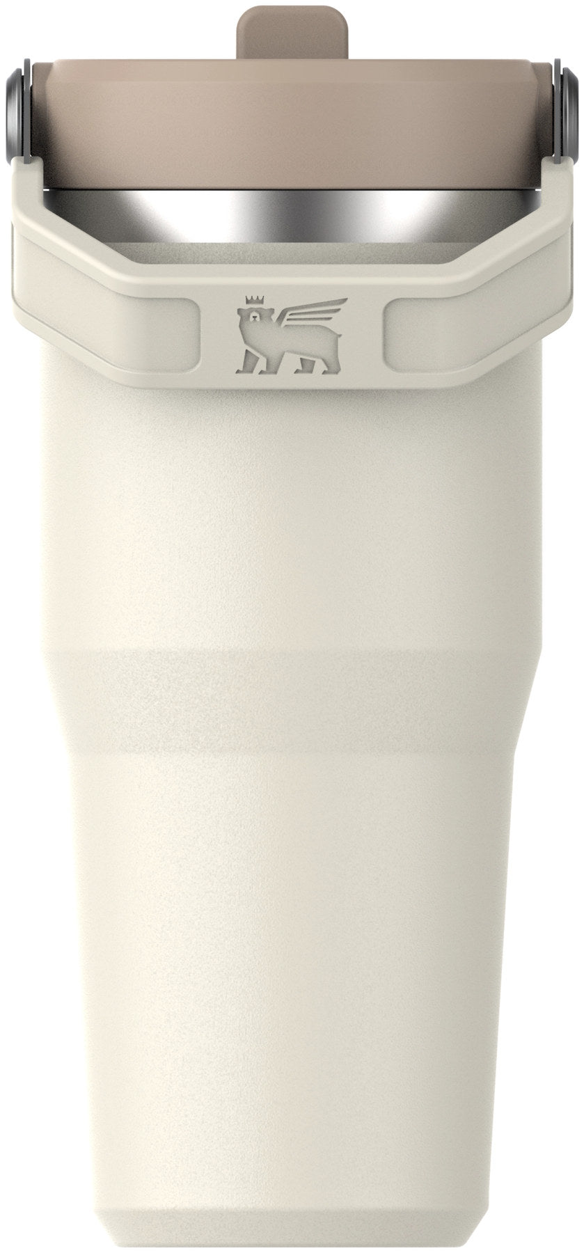 IceFlow Flip Straw Becher 0.41l cream in Blau präsentiert im Onlineshop von KAQTU Design AG. Thermosflasche ist von Stanley